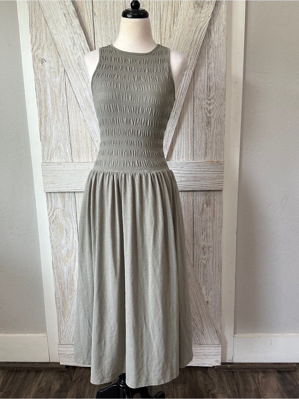 blu dahlia Shirred Bodice Billie Jersey Midi Dress